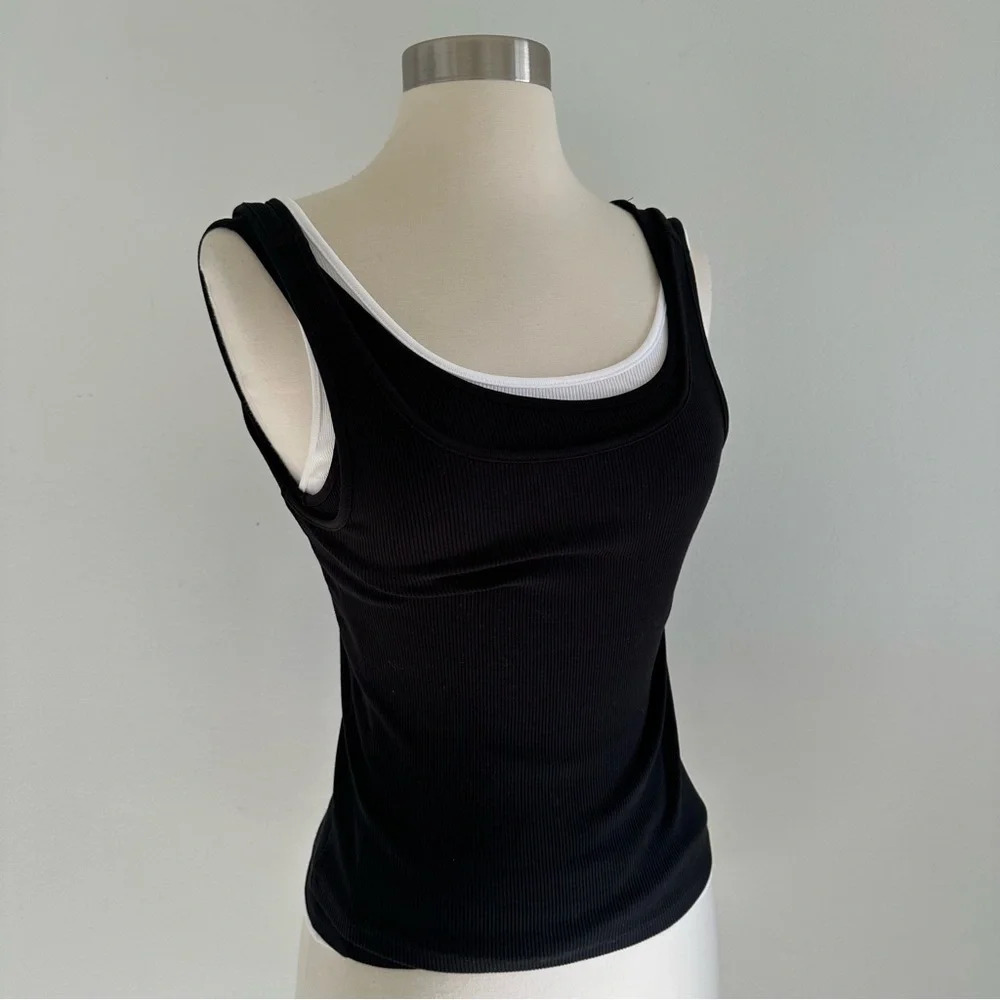 NEW H&M Bundle of 3 Ribbed Tank Tops Sz S